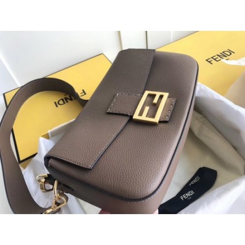 Fendi BAGUETTE Torba na ramię 8BR600 szara