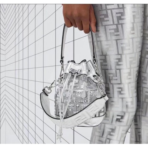 Fendi Prints On PVC Mini Bag 8BS0