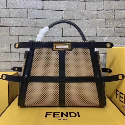 Fendi Original Leather FD6358 Brązowo-czarny