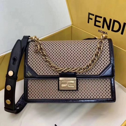 Fendi Original Leather FD6359 Brązowo-czarny