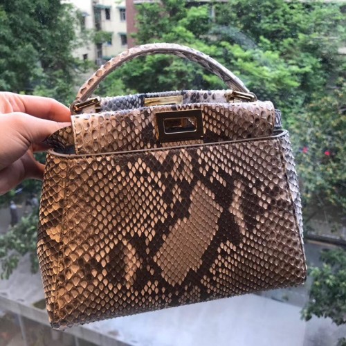 Torba Fendi ze skóry Python 9912