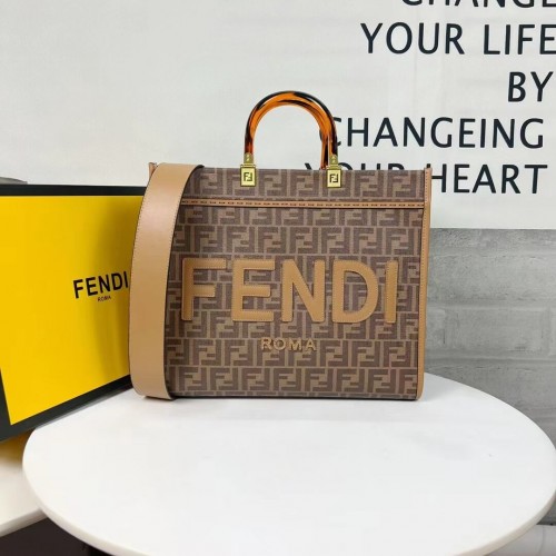 Torba na zakupy Fendi Tote Fabric Graffiti Print F0707-4