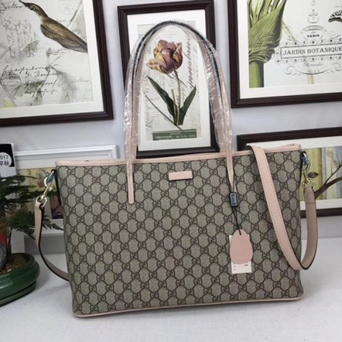 Torba płócienna Gucci GG Supreme 353437 w kolorze kamelowym