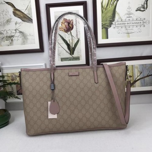 Torba płócienna Gucci GG Supreme 353437 różowa