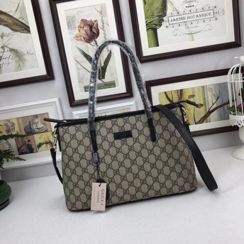 Torba płócienna Gucci GG Supreme 353440 brązowa
