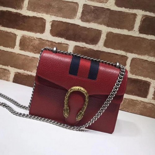 Gucci Dionysus Lichee Pattern Mini torebka na ramię 421970 czerwona