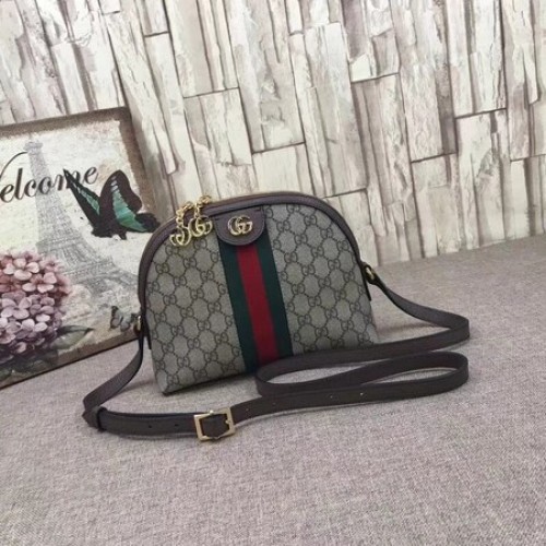 Gucci Ophidia Mała torebka na ramię 499621 Brązowa
