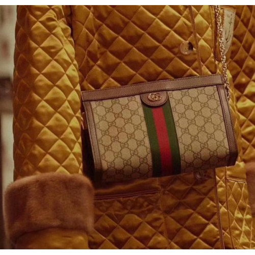 Gucci Ophidia GG Mała torebka na ramię 503877 Brązowa
