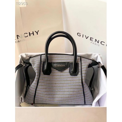GIVENCHY Oryginalna skórzana torba na ramię B63188 czarna