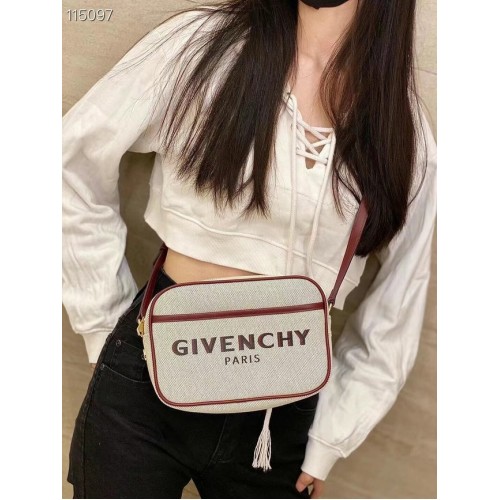 Torba na ramię GIVENCHY 1990 brązowa