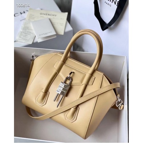 Torebka Givenchy Grained Original Calfskin Small Antigona BB0512 Nude