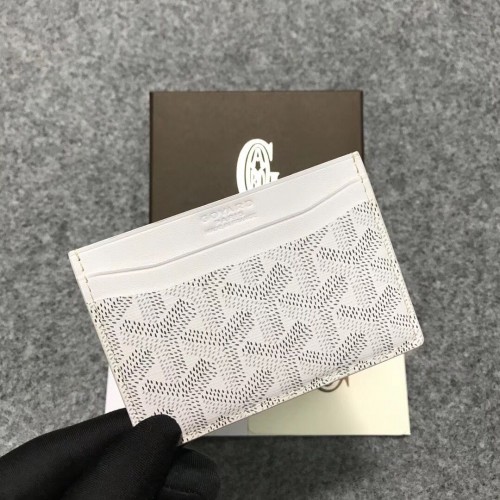 Etui na karty Goyard 9957 białe