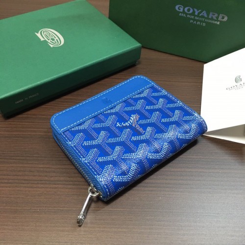 Etui na karty Goyard G9982 niebieskie