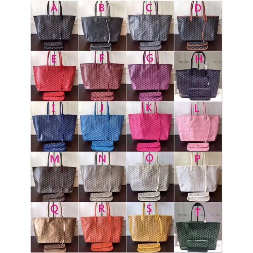 Torba typu tote Goyard Y Doodling ze skóry cielęcej 7902