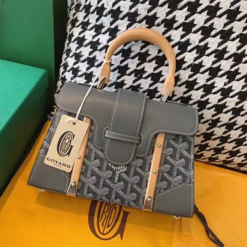 Torba typu Tote Goyard mini Saigon 55632 szara