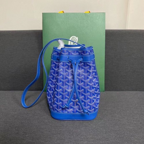 Torba Goyard petit flot ze sznurkiem G6959 niebieska