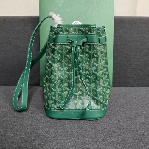 Torba Goyard petit flot ze sznurkiem G6959 zielona