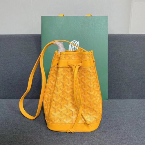 Torba Goyard petit flot ze sznurkiem G6959 żółta