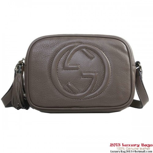 Gucci 308364 A7M0G 5311 Soho Lilac Leather Disco Bag