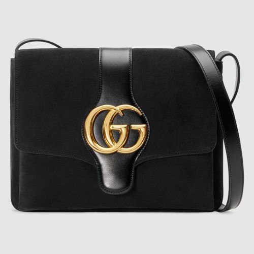 Gucci Arli średnia torebka na ramię 550126 czarna