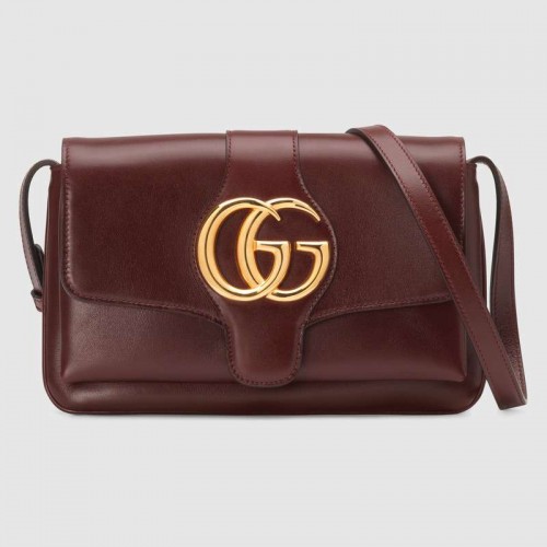 Mała torebka na ramię Gucci Arli 550129 Burgundia