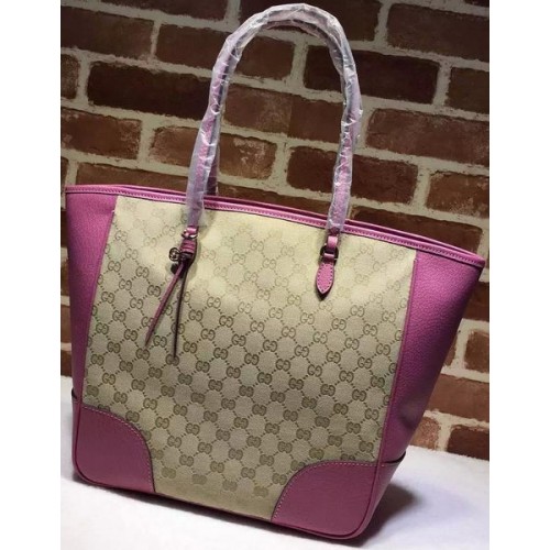 Gucci Bree Original GG Canvas Tote Bag 323671 Purple