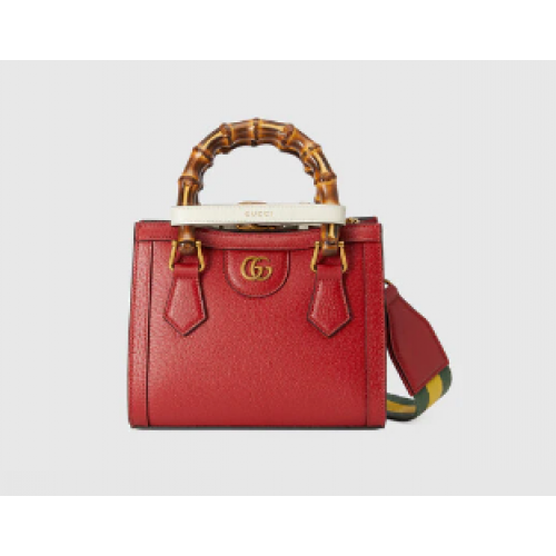 Mini torebka Gucci Diana 702732 czerwona
