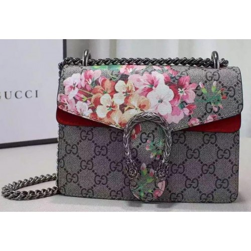 Gucci Dionysus Blooms mini torebka na ramię 421970 czerwona