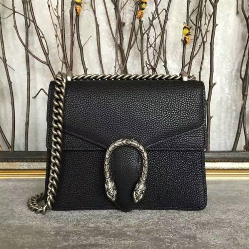 Gucci Dionysus Lichee Pattern Mini torebka na ramię 421970 Czarna