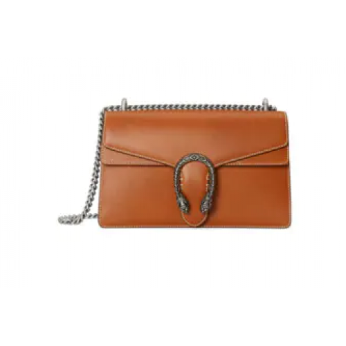 Mała torebka na ramię Gucci Dionysus 400249 brązowa