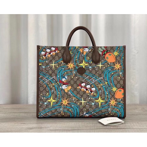 Torba Gucci Donald Duck Series Original Leather Tote Bag 650037