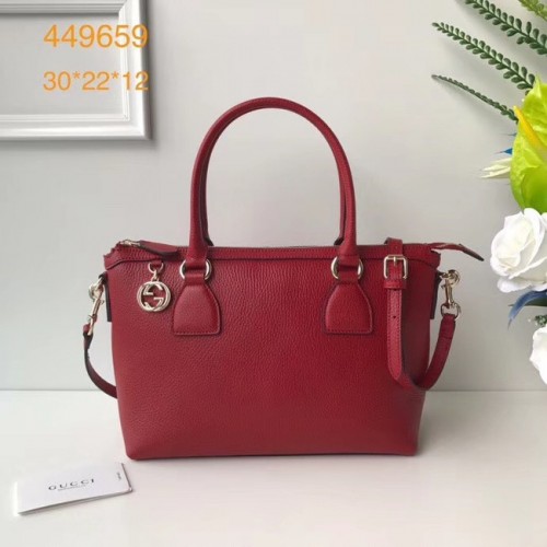 Gucci GG Classic Tote Bag 449659 czerwony