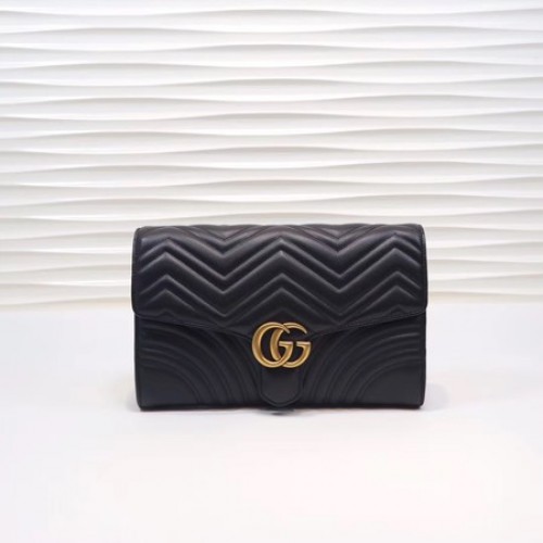 Kopertówka Gucci GG Marmont 498079 czarna