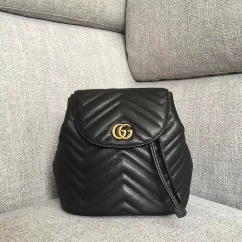 Plecak Gucci GG Marmont matelase 528129 Black