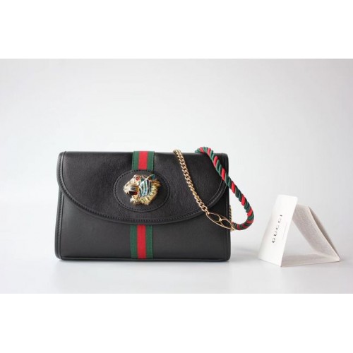 Mała torebka na ramię Gucci GG Marmont 570145 czarna