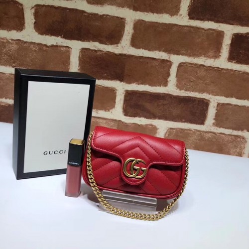 Gucci GG Marmont super kopertówka 575161 czerwona