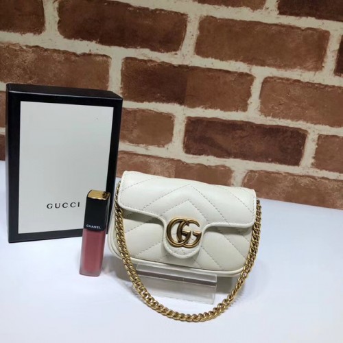 Gucci GG Marmont super kopertówka 575161 biała