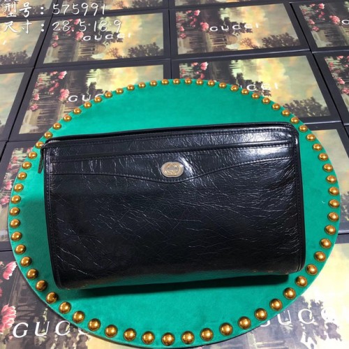 Kopertówka Gucci GG Original Leather 575991 czarna