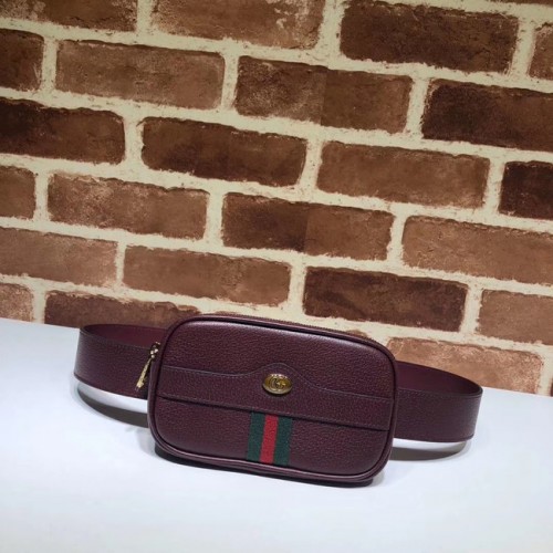 Gucci GG Original Leather Nerka 519308 Burgundy