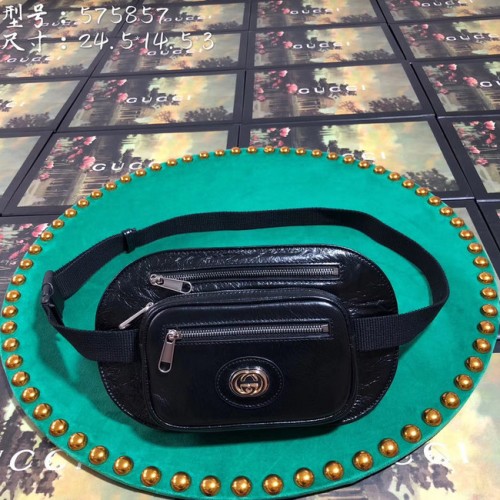 Gucci GG Original Leather Nerka 575857 czarna