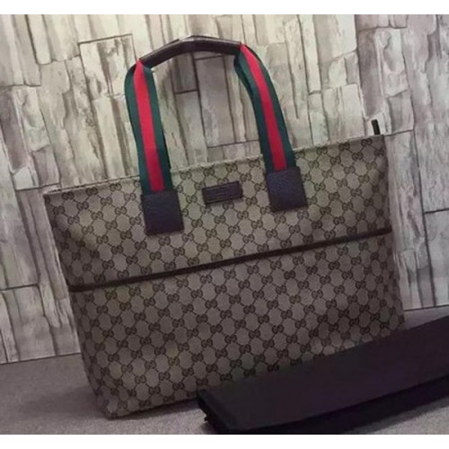 Torby na pieluchy Gucci GG Plus 155524 Brązowe