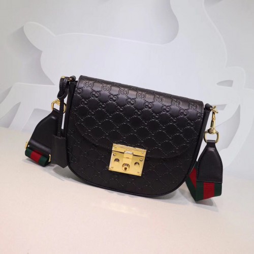 Mała torebka na ramię Gucci GG 453189 czarna