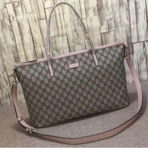 Torba płócienna Gucci GG Supreme 353440 różowa