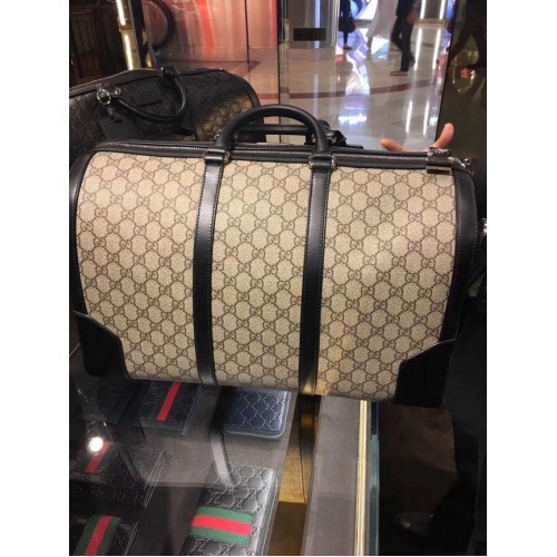 Torba podróżna Gucci GG Supreme 406380 czarna