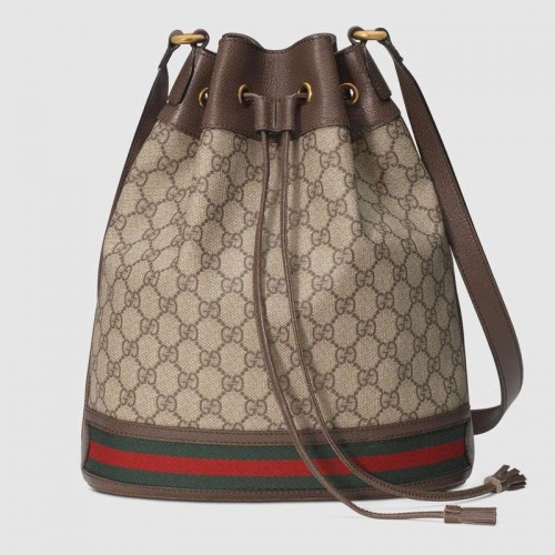 Torba na ramię Gucci GG canvas 540457 brązowa