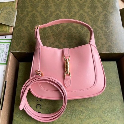Gucci Jackie 1961 mini torba hobo 637091 różowa