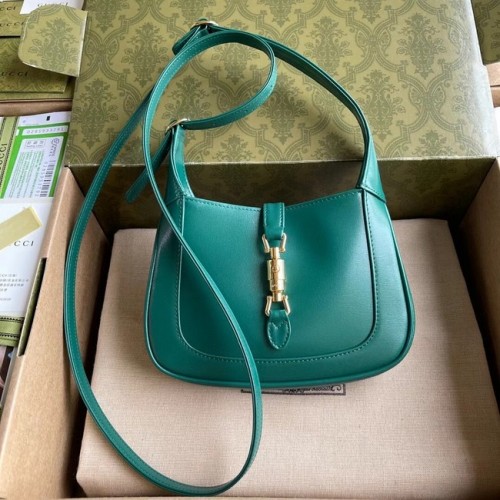 Gucci Jackie 1961 mini torba hobo 637091 zielona