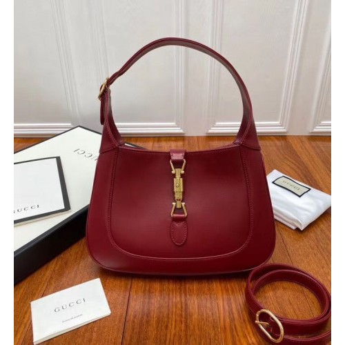 Gucci Jackie 1961 mała torba typu hobo 636709 czerwona