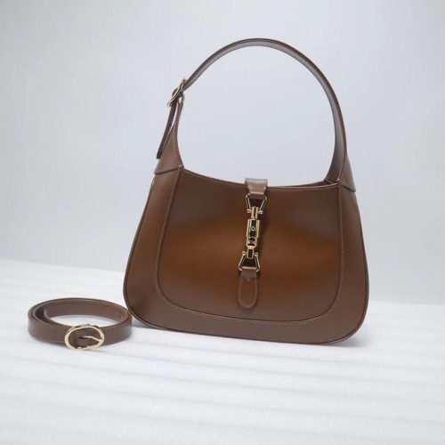 Gucci Jackie 1961 mała torebka typu hobo 636709 brązowa