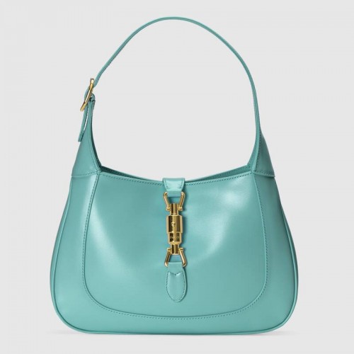 Gucci Jackie 1961 mała torba typu hobo 636709 jasnoniebieska